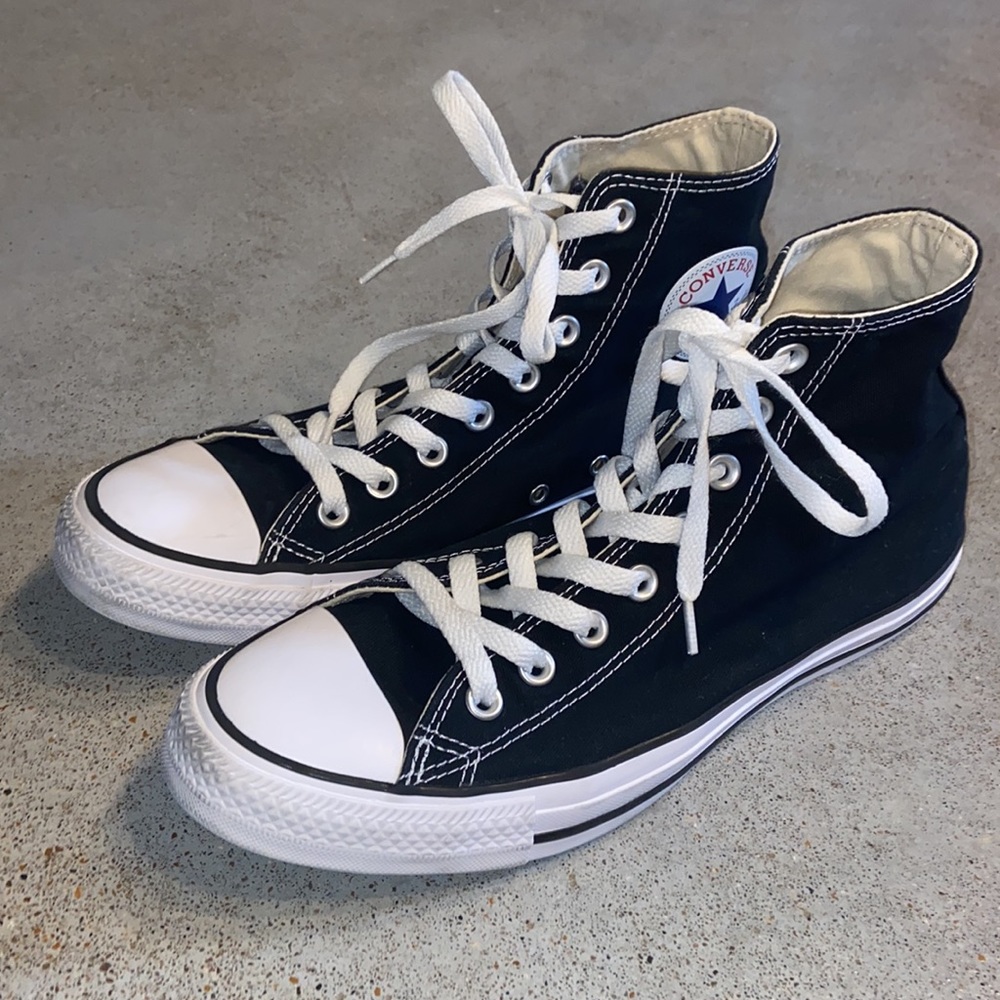Converse Chuck Taylor All Star High Top Sneakers Black/White